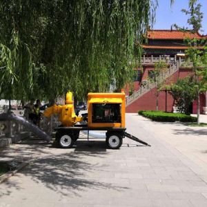 明恒牌柴油機(jī)水泵保障城市防汛